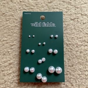 Wild fable Pearl Earrings
